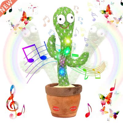 USB Charging Dancing Cactus Repeat Talking Toy Electronic Sh