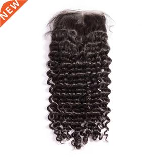 5*5 Silk Base Lace Closure Curly Silk Top Human Hair Closure