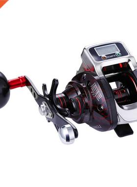 13+1 Ball Bearng Left/Rght Hand Fshng Reels Electronc D