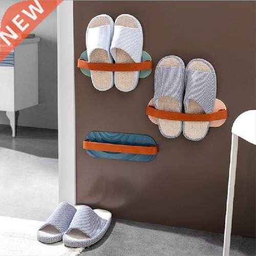 Wall-mounted Paste Shoe Rack Bathroom Slippers Shelf