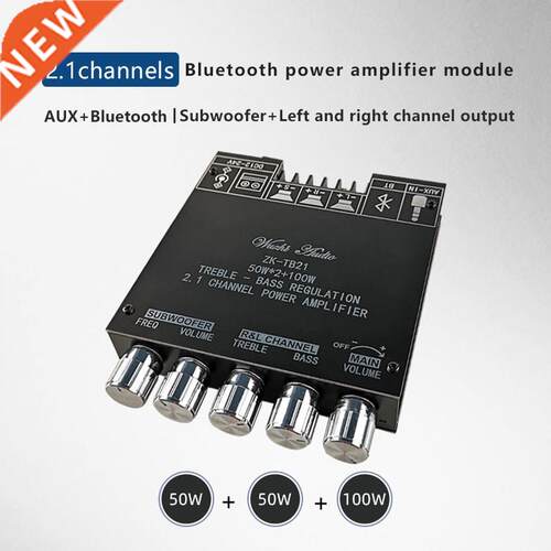 ZK-TB21 TPA3116D2 Bluetooth 5.0 Subwoofer Amplifier Board 50