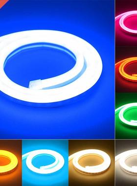 6mm Naow Neon Light 12V LED Sti SMD 285 120LEDs/M Flexi