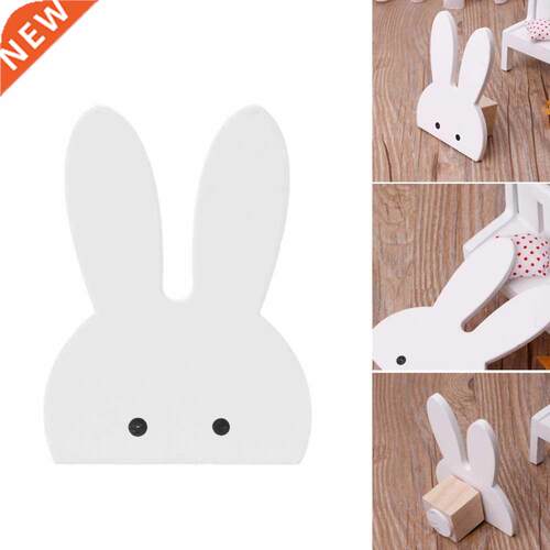 Cute Bunny Rabbit Wooden Hook Clothes Hooks On Wall Decorate