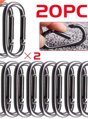 5/10/20pcs Ovl Hnging Buckle Crbiner Hnging Buckle Sml