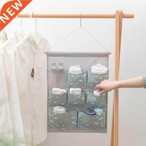 Warm Sunset Snow Cloth Hangng Bag Wardrobe Storage
