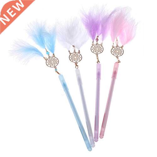 Feather Pendant Neutral Pens For School Gift