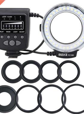 Meike FC100 Ring Macro Flash Light Photo Speedlight Such As