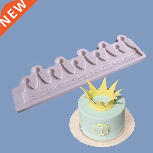 1PC Crown Shape Silicone Fondant Molds D Chocolate Mold
