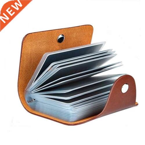 New Leather Function 24 its Card Case usiness Card Holder