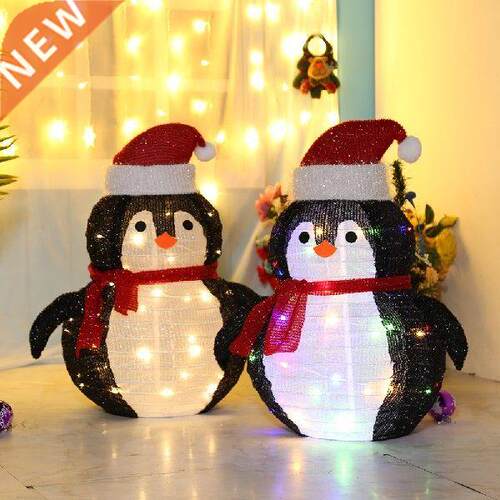 Inflatable Snowman LED Light String Santa Claus Penguin