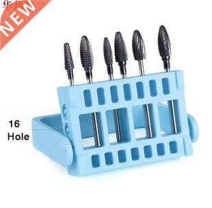 16 hole Nail Drill Bit rack electric manicure machine storag