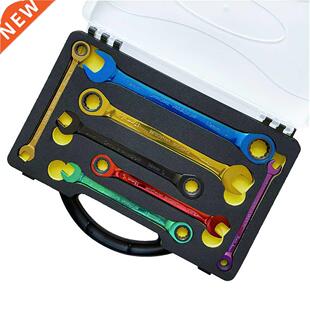 Color ratchet wrench Multi-function dual-purpose open movabl