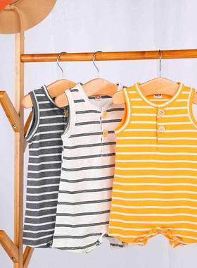 2022 Baby Summer Clothing 0-24 Newborn Infant Baby Boy Girl