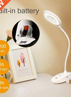 LED Desk Lamp Foldable Dimmable Touch Table Lamp Flexible US