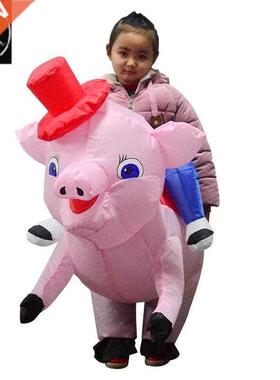 riding infltble clothing children pig kindergrten prent-