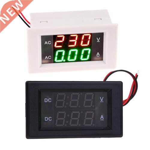 Auto Car DC 0600V LCD Voltmeter Ammeter LED Amp Dual Measure