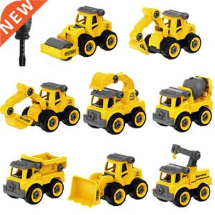 5 Styles Constructon Engneerng Vehcle Toys Bulldozer Cra