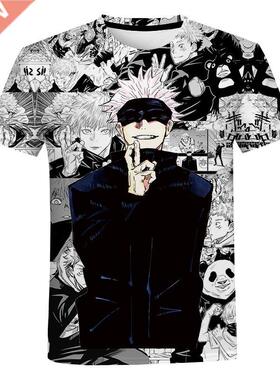 Summer high quality d Jujutsu Kaisen manga t-shirts for men