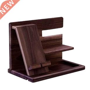 Gadgets for Bedside Organiser Stand Wooden Phone Charging St