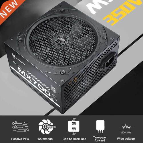 Max 700W Power Supply 4+4PIN CPU 20+4PIN SATAx4 Gaming PC C