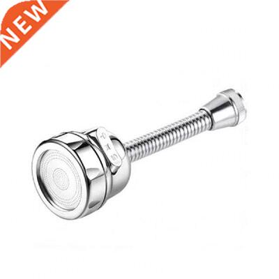 Flexible Water Tap 360 Degree Rotatable Silver Color Easy