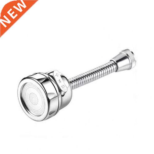Flexible Water Tap 360 Degree Rotatable Silver Color Easy