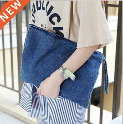 10 pcs New 2022 Women clutch Bag Blue denim Women's Clutche