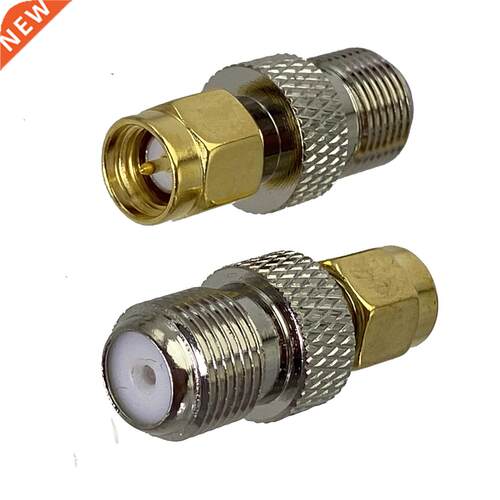 1pcs Connector Adapter F TV Female Jack to SMA Male Plug RF