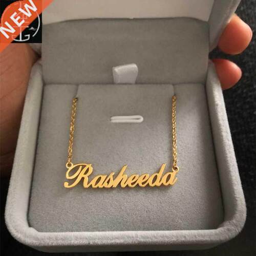 Stainless Steel Choker Custom Name Necklace Personalized