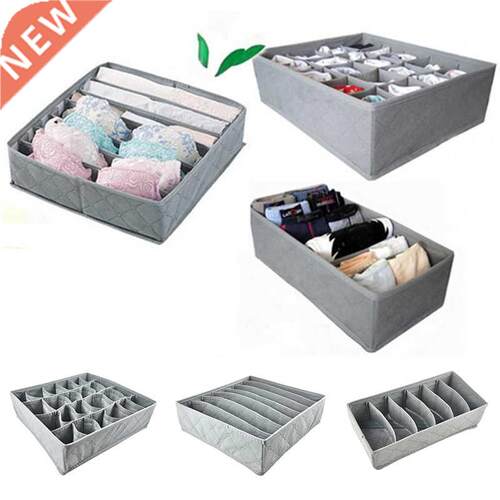 3pcs/set Storge Boxes For Ties Scrf Socks Drwer Closet