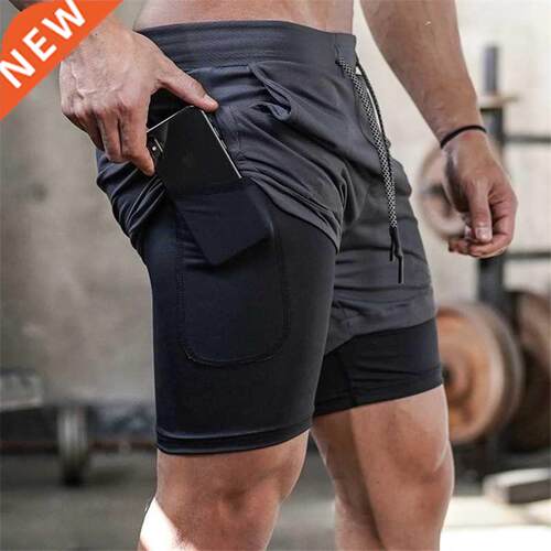 2022 Summer Running Shorts Men Gym Sports Jogging Fitness Sh