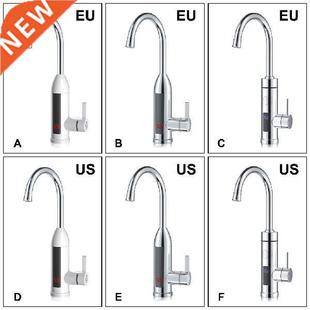 Water Heater Electric 220V/110V Mixer Faucet LED 60 Degree
