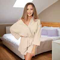 HiLoc Casual Sleepwear Cotton Pajamas For Women Sets Suit Tu thumbnail 8