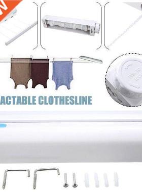1 Pc Retractale Laundry Hanger 4Ropes Wall Mounted