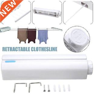 1 Pc Retractale Laundry Hanger 4Ropes Wall Mounted