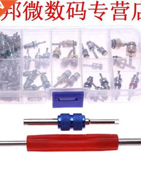 102PCS R134A Arcondtonng A/C Ventel Kleppen + 2 Removal