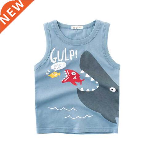 2022 Children Summer Cartoon T-shirt Boy Girl Cotton Sports