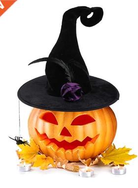 B0KB Halloween Witch Wizard Hat Party Costume Headgear