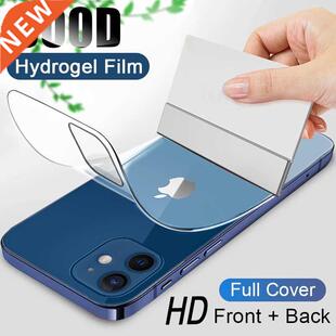 500D Full Cover Hydrogel film For iPhone 11 12 Pro MAX mini