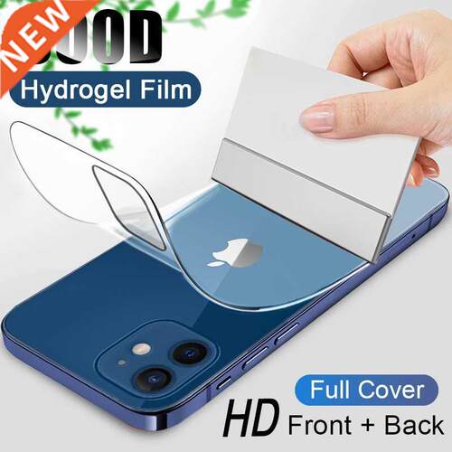 500D Full Cover Hydrogel film For iPhone 11 12 Pro MAX mini