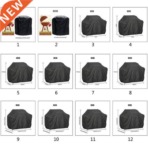 BBQ Cover Outdoor Dust Waterproof Weber Heavy Duty Grill