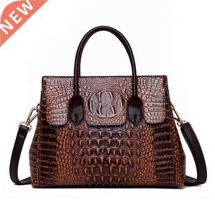 Women Handbag Genuine Leather Bags Women Crocodile Luxury Ha