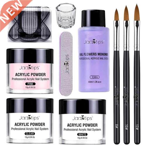New Gel Nail Polish Set Nail Kit Acrylic Powder and Liquid
