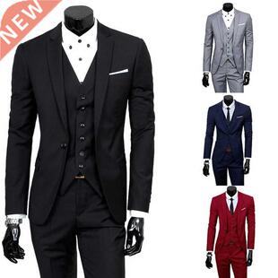 Wonderful Groom Male Wedding Prom Suit Green Slim Fit Tuxedo