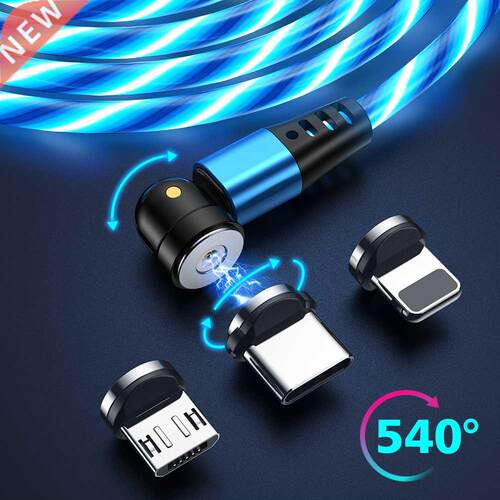 AUFU Flow Luminous Lighting USB Magnetic Cable for Samsung L