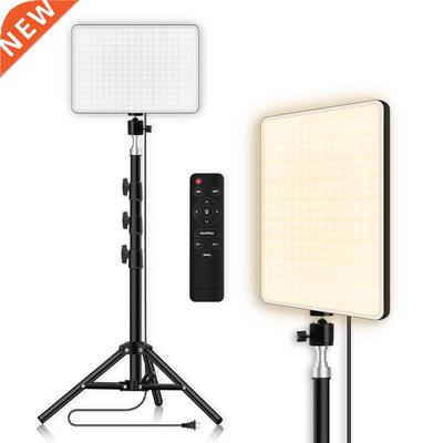 LED Video Light With Professional Tripod Stand Remote Contro