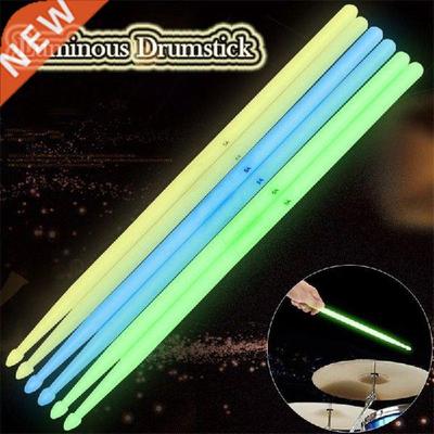 1pair 5A Luminous Drum Stick Drum Set Jazz Fluorescent