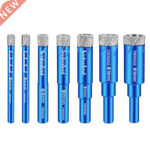 Diamond Dry Drill Bits with Wax Insert Cooling for Ceramic