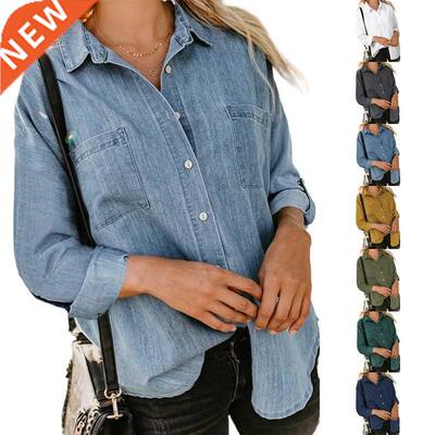 Long Sleeve shirt women shirts blouse for Autumn clothes