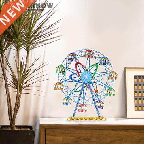 3D  Diamond Crafts Kit Mini Handmade Ferris Wheel Kids